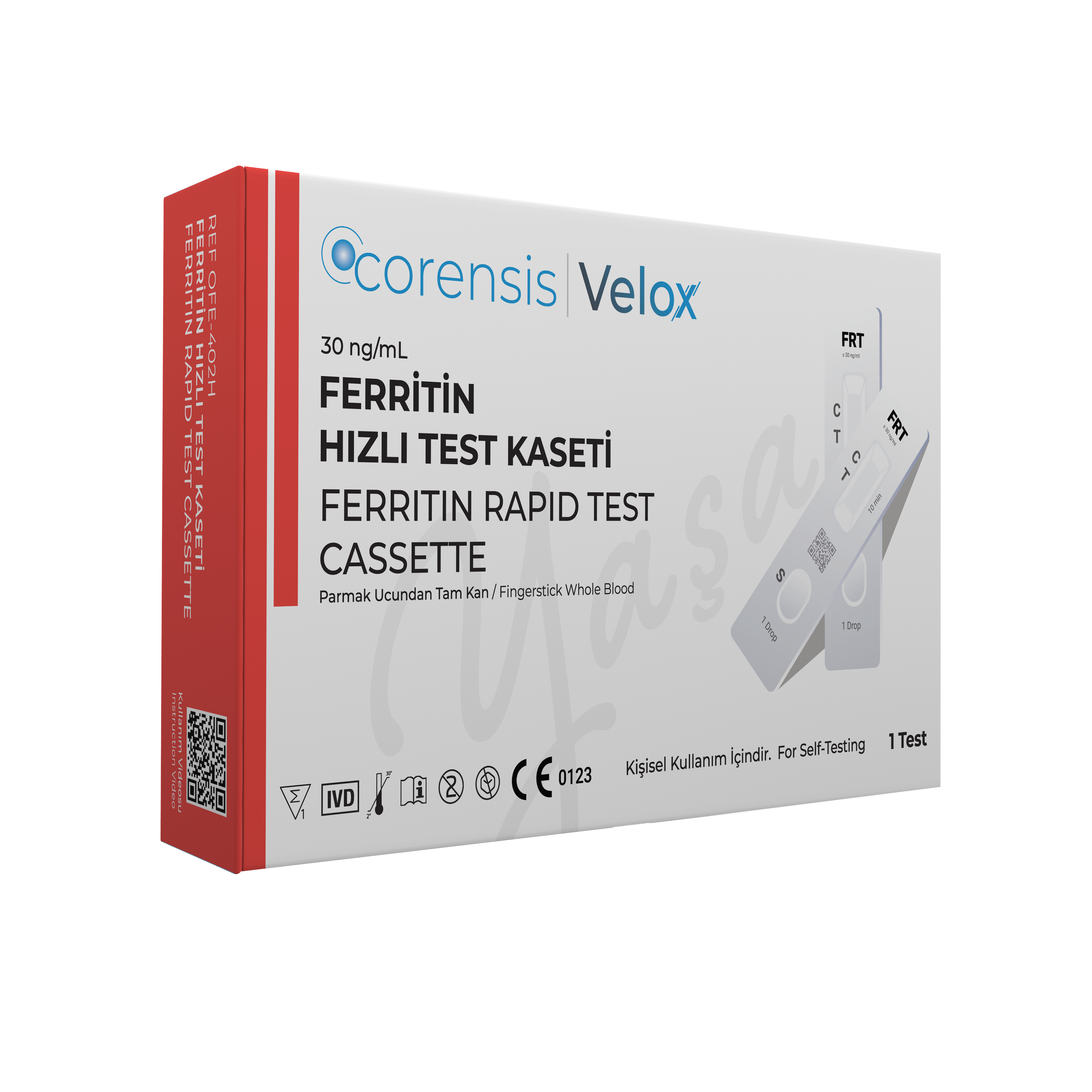Ferritin Hızlı Test Kaseti
