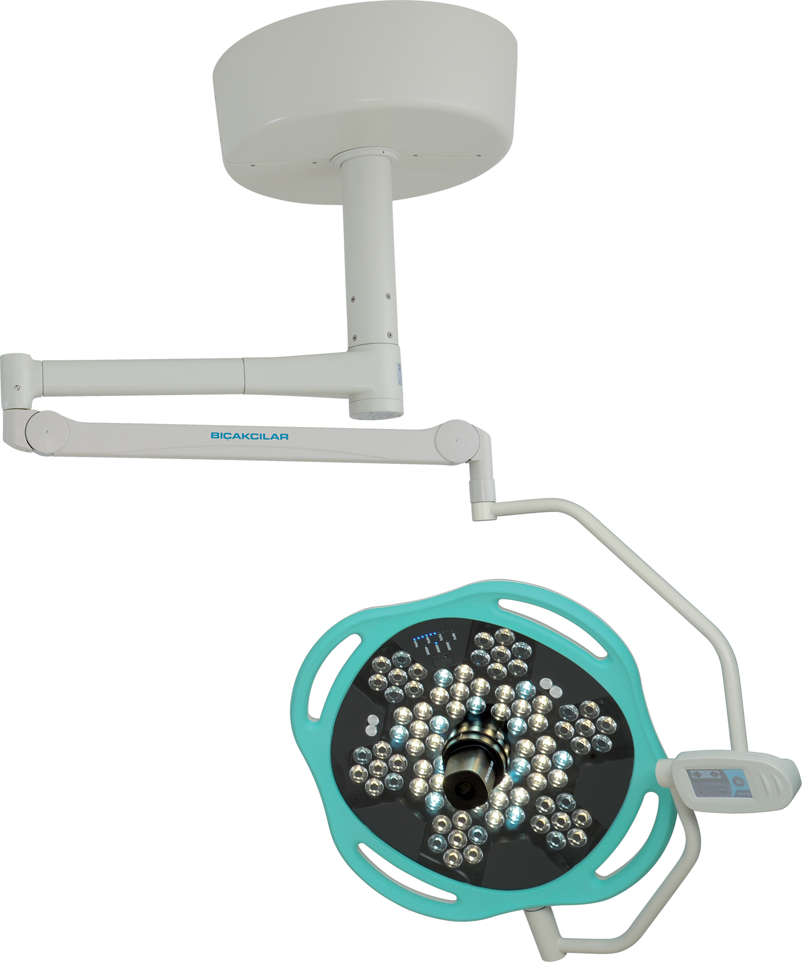 Luxline 1160C LED Ameliyat Lambası Kameralı (Turkuaz)