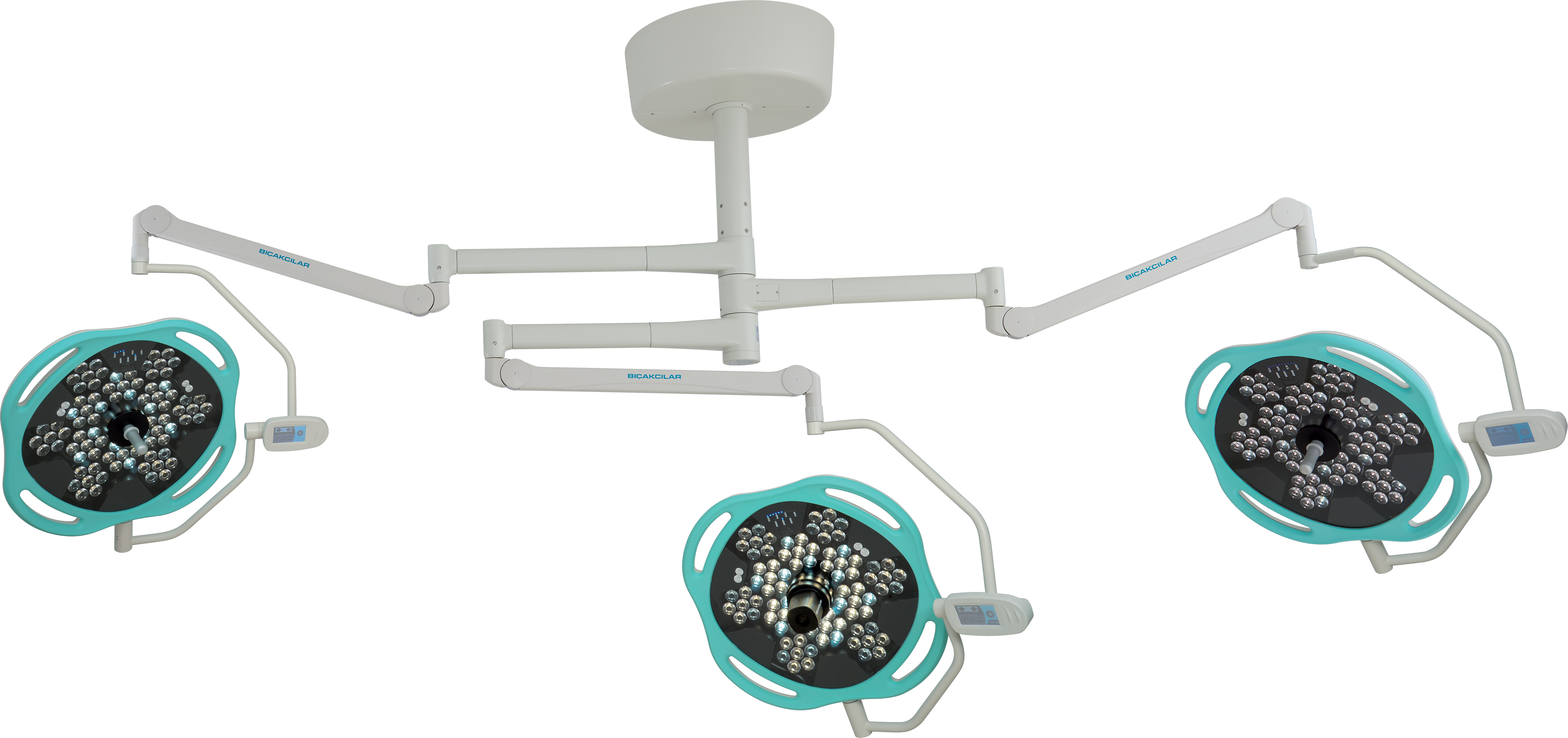 Luxline 3160C LED Ameliyat Lambası Kameralı (Turkuaz)