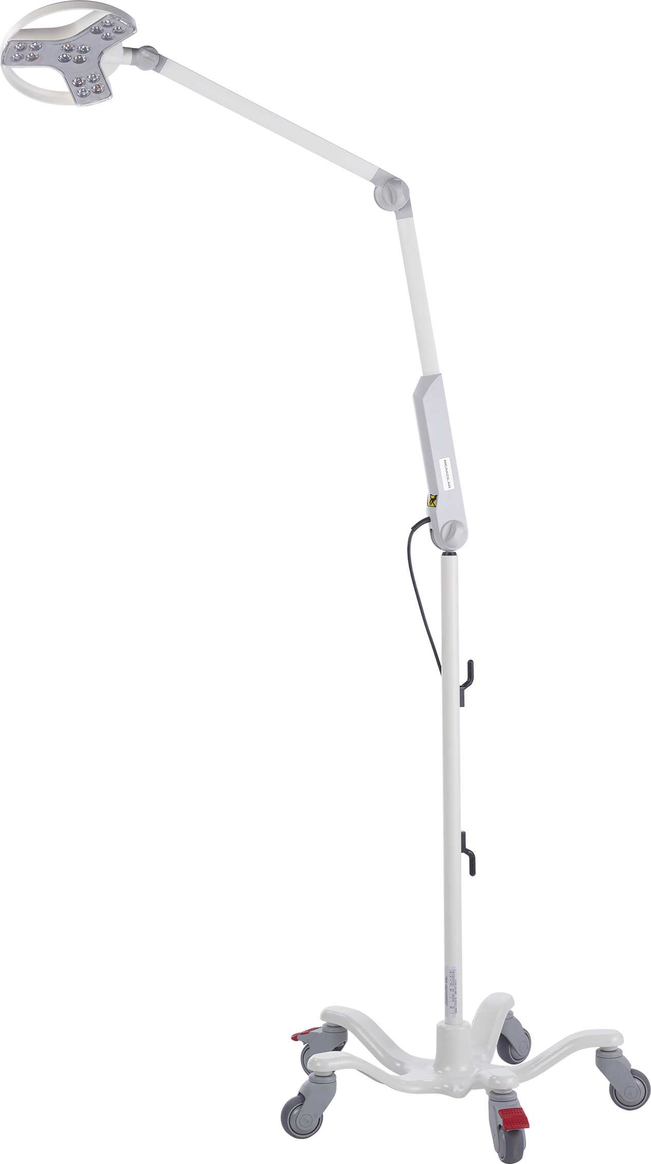 Luxline 60 and 60D LED Muayene Lambaları Ayarlanabilir Kol, Mobil / Duvar