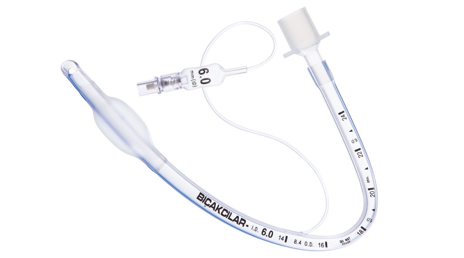 RAE Endotrakeal Tüp, Oral, Balonlu